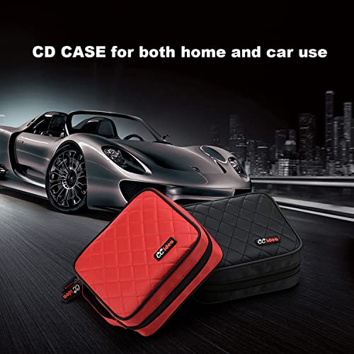 CCidea Portable CD DVD Disc Storage Wallet - 40/96/200 Capacity