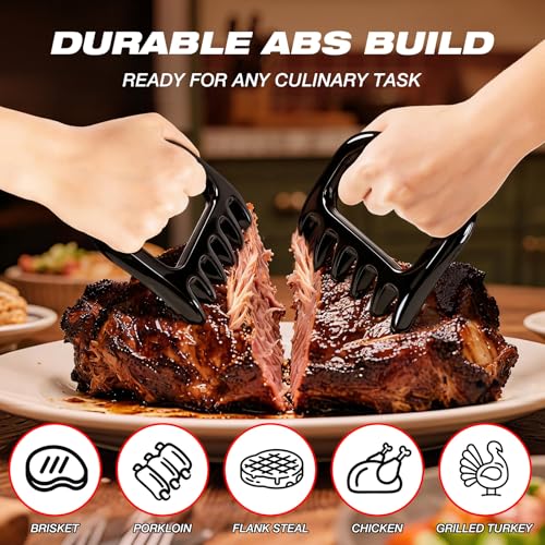 Meat Shredder Claws - Versatile BBQ Tool for Pulled Pork & Chicken