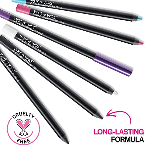 wet n wild Eyeliner Pencil On Edge Longwearing Matte Blue Sapphire Ice