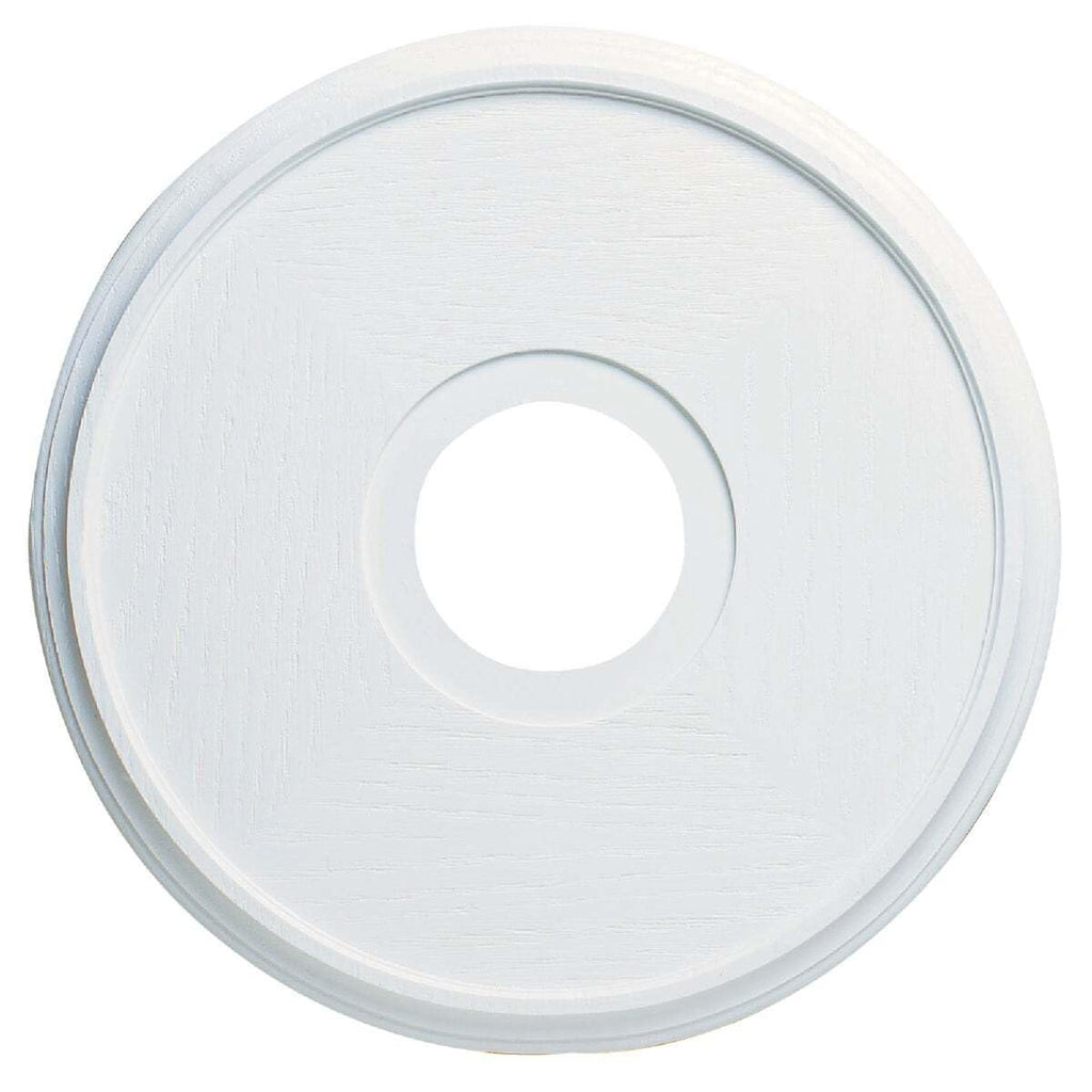 Westinghouse 77035 7703500 Lighting Ceiling Medallions, Molded Plastic, 16 Inch Dia, 15-3/4", White