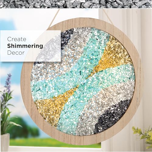 Fragment Effects Black Glass Chips - 6 oz for DIY Crafts