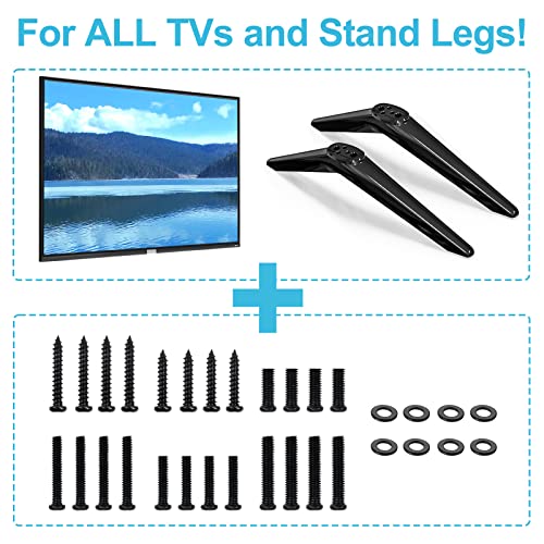 Universal TV Stand Screws and Washers Kit for Insignia, Sony, RCA
