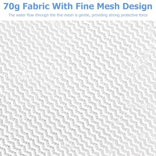 Mesh Laundry Bags for Delicates - 4 Pack, 20" x 16", Manual-Lock Zipper