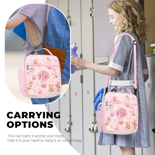 Clastyle Insulated Lunch Box for Kids - Balloon Animal Print