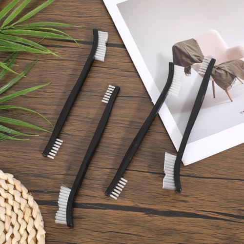 Gosknor Double Ended Nylon Cleaning Brush - 8 Pack for Detail Cleaning