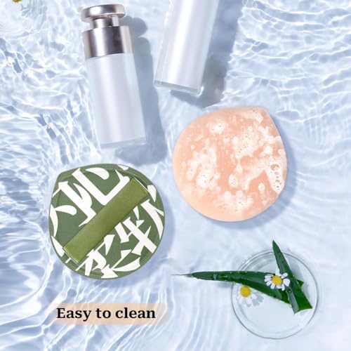 Makeup Sponges with Handle and Case 2 Pcs Foundation Puff