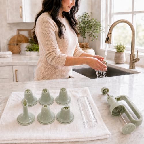 Tamodan Cake Decorating Gun Set - 7-Piece Icing Dispenser Kit