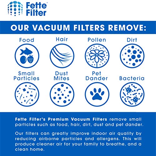 3-Pack HNVCF10 Vacuum Filter Replacements for Black and Decker Dustbuster