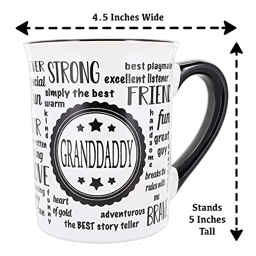 Grandpa Coffee Mug 16oz - Heartfelt Granddad Gift for Home & Office