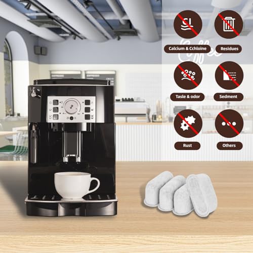 Delonghi Water Filter Replacement - 4 Pack Activated Charcoal