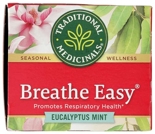 Traditional Medicinals Breathe Easy Eucalyptus Mint Tea - 16 Bags