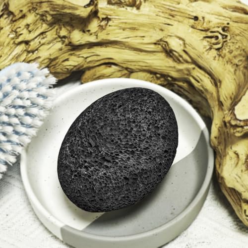 Natural Pumice Stone for Feet 2-Pack - Exfoliating Lava Rock Callus Remover