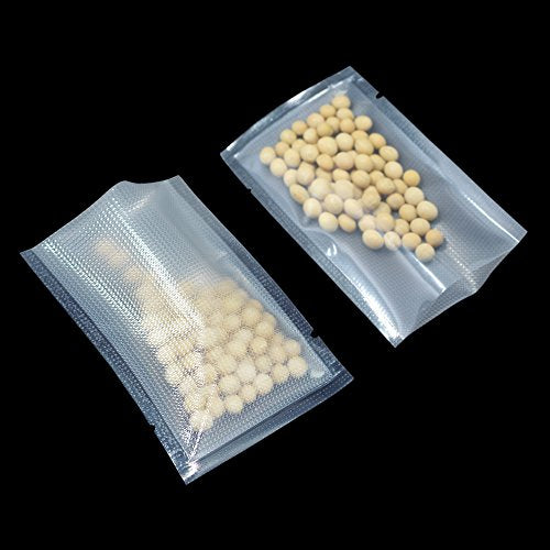 FERENLI 100 Pcs Small Vacuum Sealer Bags 2.7x3.9 Inch Food Storage Bags