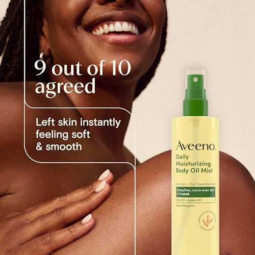 Aveeno Daily Moisturizing Body Oil Mist with Oat and Jojoba Oil 0.8 oz
