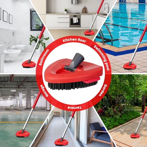 Oceda Mop Head Replacement Scrub Brush for EasyWring 1-Tank System