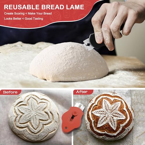 Sourdough Bread Lame Tool with Magnetic Design & 5 Blades – MGVK