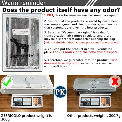 Zebricolo Hanging Purse Organizer for Closet, White Heavy Duty Handbag Rack