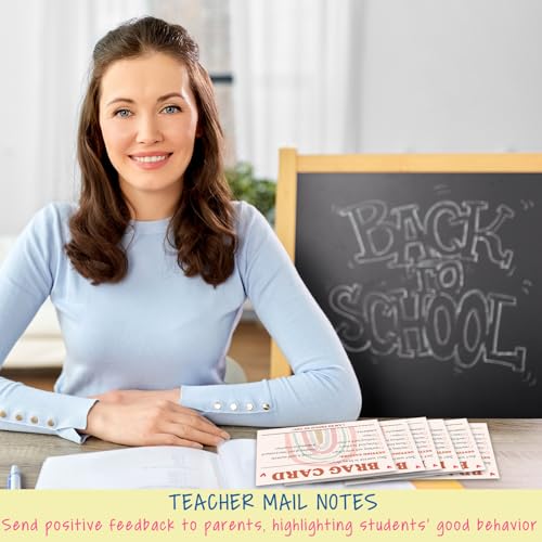 Boho Brag Cards - Classroom Incentive Cards for Students (50 PCS)