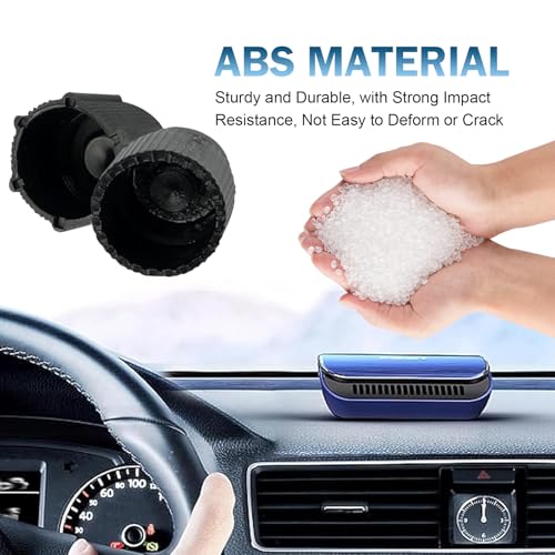 10PCS Car AC System Inflation Port Covers - Durable ABS Seals
