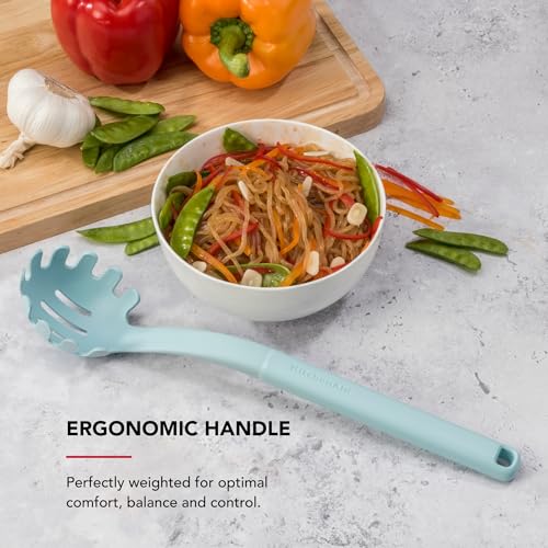 KitchenAid Mineral Water Pasta Fork - Heat Resistant & Ergonomic