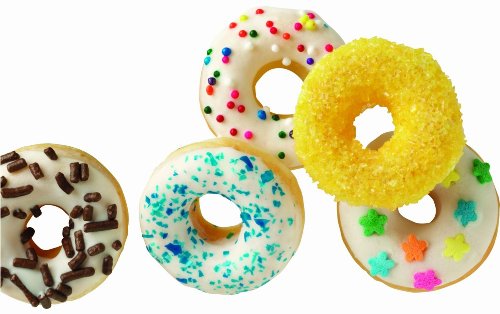 Wilton 12-Cavity Mini Donut Pan, Non-Stick Steel Baking Mold