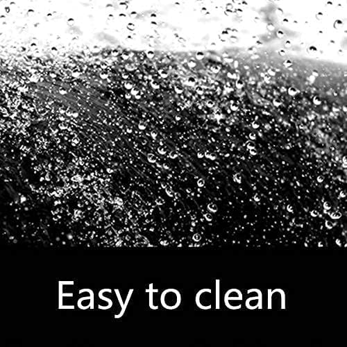 Etoohy Waterproof PVC Mattress Sheet King - Hypoallergenic Black