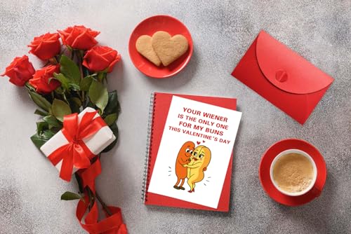 Funny Valentine's Day Card for Him - Naughty Joke with Envelope