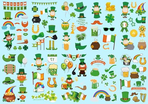 Soccer Temporary Tattoos Oil Painting Style Face Stickers Party Favors