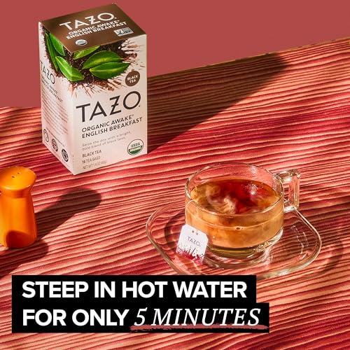 TAZO Organic Awake English Breakfast Black Tea Bags - 96 Count