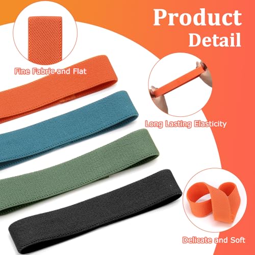 Adjustable Bento Box Strap 4-Pack - Universal Lunch Container Fixing Straps