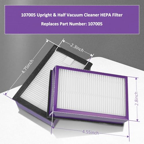 LEFITPA HEPA Filter Replacement for Proteam & ProForce Vacuums