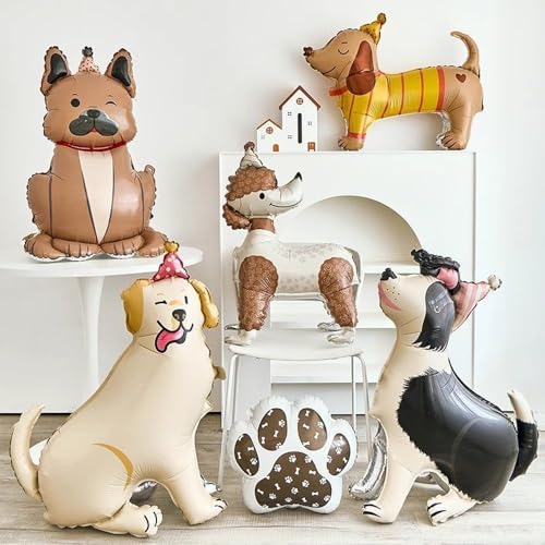 Labrador Dog Foil Balloons for Pet & Birthday Party Decoration – Yeodong