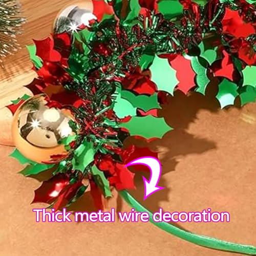 Christmas Glitter Pom-Pom Headband Festive Party Hair Accessory
