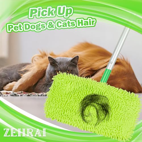 6 Pack Reusable Microfiber Mop Pads for Swiffer Sweeper - Machine Washable