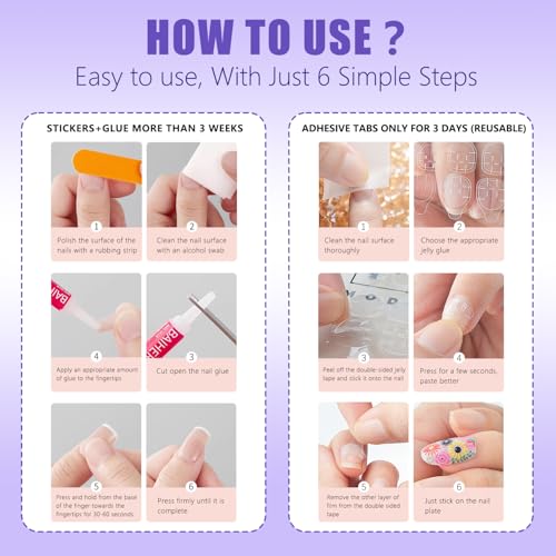 Short Yellow Almond Press On Nails Glossy Fake Nails 24 Pcs