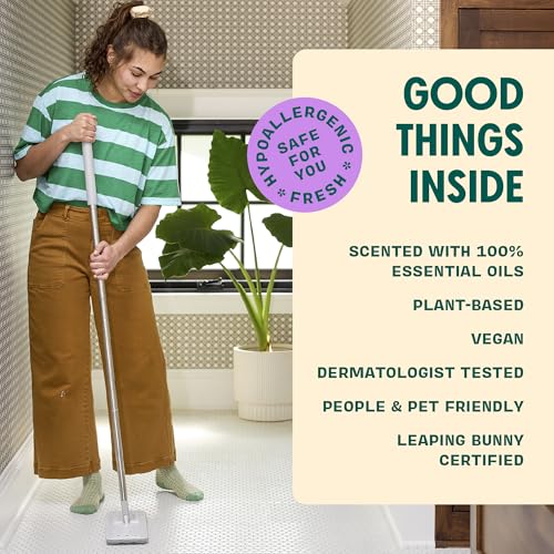 Aunt Fannie's Lavender Vinegar Floor Cleaner 32 Fl Oz Pack of 1 - Natural, Concentrated, Pet & People Safe