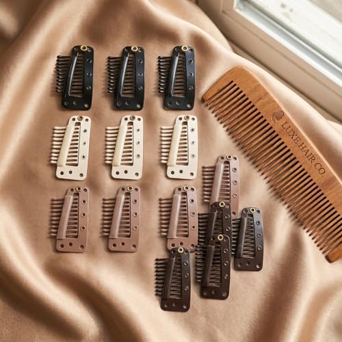 20 Pack Chunni Clips & Dupatta Grip Clips for Hijab and Scarf
