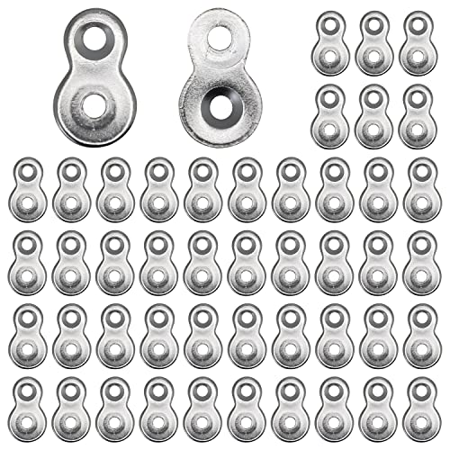 48 Pcs Heavy Duty Figure 8 Fasteners - 12 Gauge Steel Clips