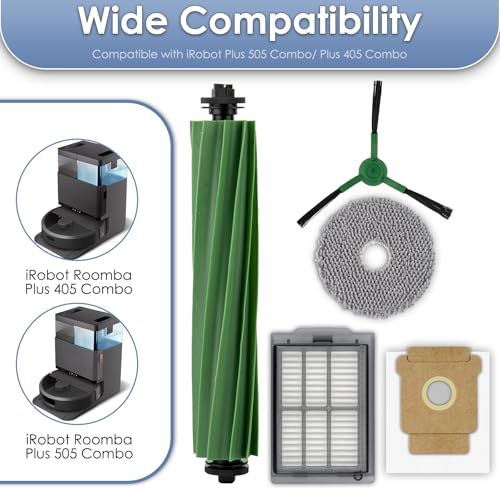 13-Piece Replacement Parts Kit for iRobot Plus 505 & 405 Combo Robot Vacuum