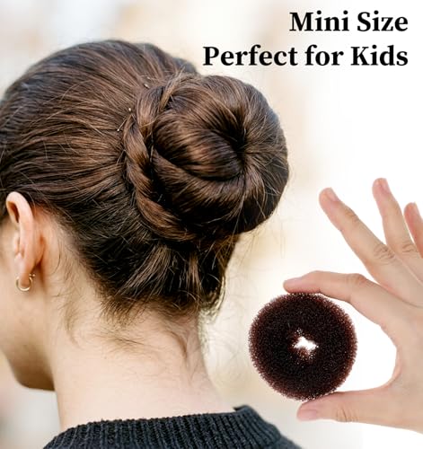 Ballet Hair Bun Kit 41-Piece Set with Donuts, Nets, Elastics and Pins
