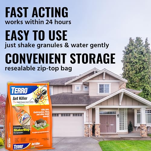 Terro Ant Killer Plus 3 lb Outdoor Pest Control Granules - 1 Pack