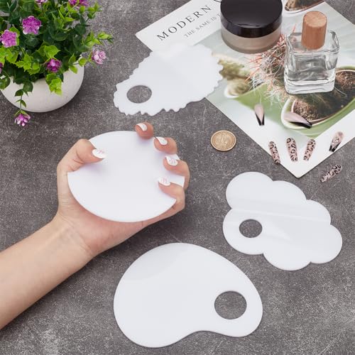 Acrylic Nail Display Boards - 4 Pcs Nail Art Props for Technicians