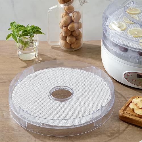 Silicone Dehydrator Sheets - 13" Round, Non-Stick, Reusable, 8 Pack