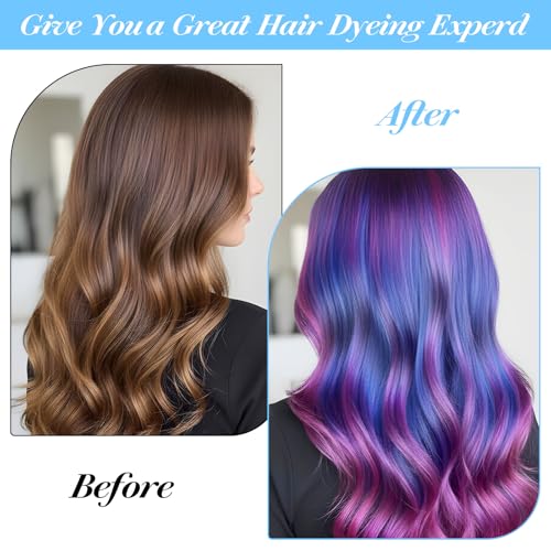Hair Highlighting Cap and Crochet Hook Kit for Salon and DIY Dyeing