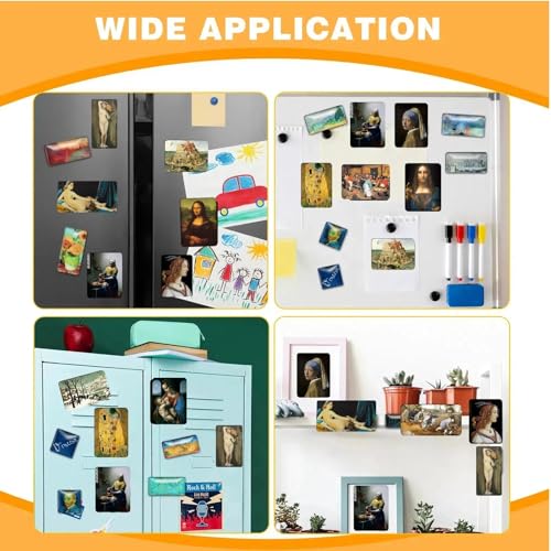 Mona Lisa Decorative Fridge Magnet - Strong Magnetic Hold