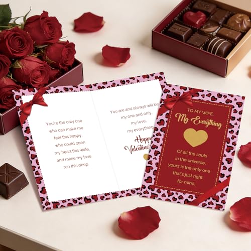 Valentine's Day Card for Wife - Romantic Love Note