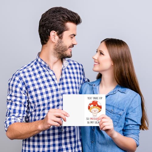 Funny Valentine's Day Card for Him | Naughty Mushroom Design