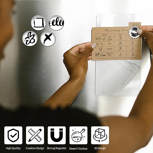 Cute Dog Glass Refrigerator Magnets - 12Pcs Decorative Fridge Stickers