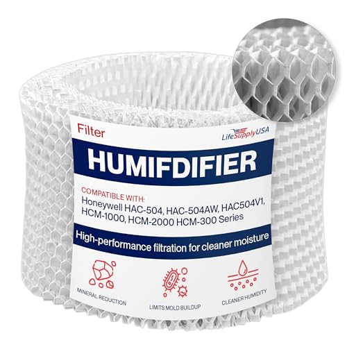 1-Pack Humidifier Wick Filter Replacement for Honeywell HAC Series | LifeSupplyUSA