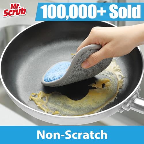 Mr. Scrub All-Purpose Non-Scratch Kitchen Sponges - 6 Pack